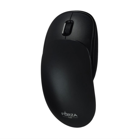 FORZA Компьютерная мышь беспроводная, 1000/1400/1800 DPI, 2.4GHz, 1xAAA, слайдер, чёрная