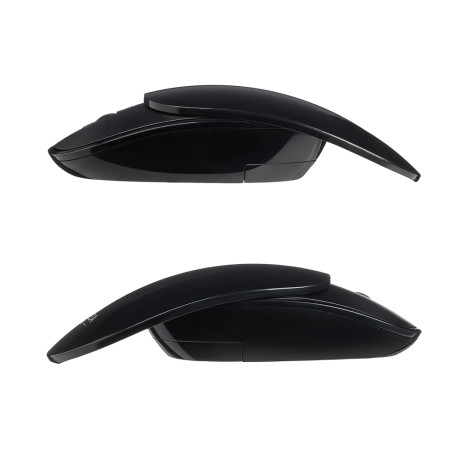 FORZA Компьютерная мышь беспроводная, 1000/1400/1800 DPI, 2.4GHz, 1xAAA, слайдер, чёрная