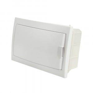STEKKER бокс (корпус) пласт. встраив. ЩРВ-П-8 мод. непрозрач. белая дверь IP20, Standart 49636