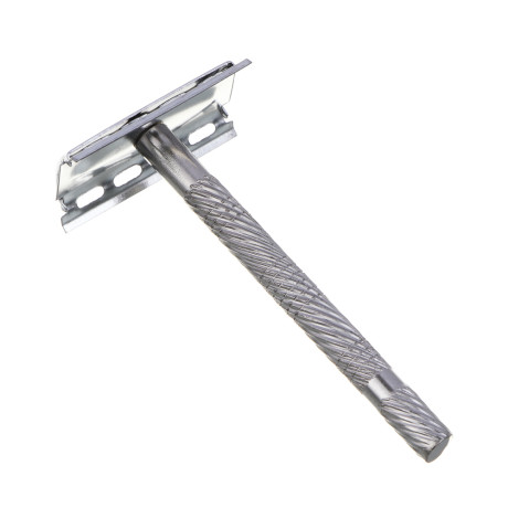 ЮНИLOOK Станок для бритья Т-образный, лезвие 1 шт, цинковый сплав, нерж.сталь