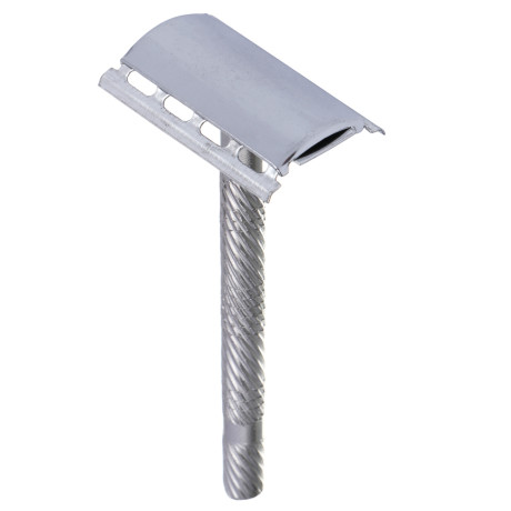 ЮНИLOOK Станок для бритья Т-образный, лезвие 1 шт, цинковый сплав, нерж.сталь