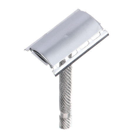 ЮНИLOOK Станок для бритья Т-образный, лезвие 1 шт, цинковый сплав, нерж.сталь