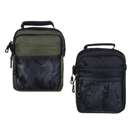 ЮL Фьючер Сумка мужская из водооталкивающей ткани, 6 отделений, ПЭ, 24х20х10см, 2 цвета, КЖС24-01