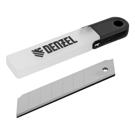 Лезвия, 25 мм, сталь SK5 - 0,7 мм, 5 штук Denzel