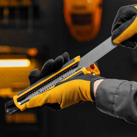 Лезвия, 25 мм, сталь SK5 - 0,7 мм, 5 штук Denzel