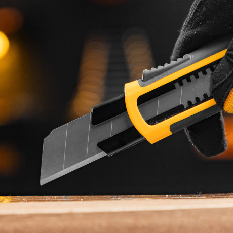 Лезвия, 25 мм, сталь SK5 - 0,7 мм, 5 штук Denzel