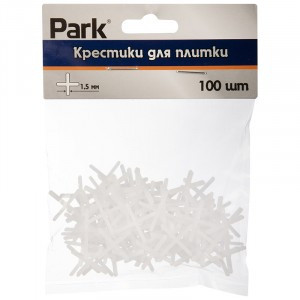 Park Крестики для плитки 100шт,1,5мм (кратность 48!!!) 106535