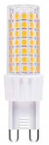 General G9 220V 10W-Р  6500K 6K 21х69 пластик прозрачный 661448