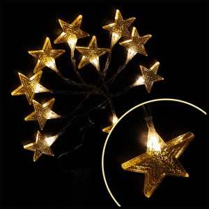 Гирлянда "Звезды" на батарейках Волшебная страна