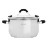 SATOSHI Арбон Кастрюля 24х13,5см, 5,9л, со стекл. крышкой, индукция