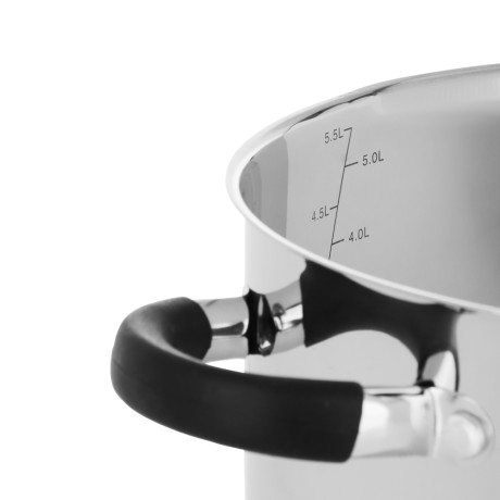 SATOSHI Арбон Кастрюля 24х13,5см, 5,9л, со стекл. крышкой, индукция