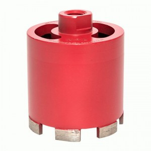 Коронка алмазная для дрелей с микроударом DCH-82MHS Micro Hit Laser M16 EKF Professional