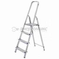 Стремянка алюминиевая четыре  ступеньки, 12-5041