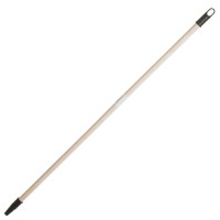 Черенок для метлы с пластиковой резьбой, ручка (D22-25 мм, 1,2м)