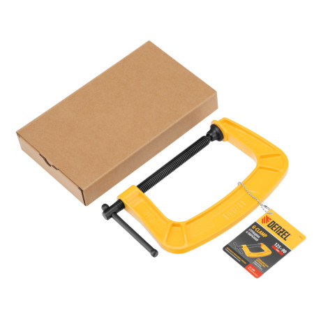 Струбцина G-образная, усиленная, 125 мм Denzel