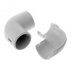 Промрукав Соединитель угловой разборный d16 (100/1000 уп/кор) цена за 1 шт 07516