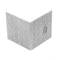 Крепежный уголок равносторонний 2 мм, KUR 100 х 100 х 100 мм Сибртех