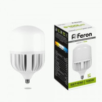 Feron лампа св/д высокомощн. E27-E40 100W(9100lm) 4000K 4K 274x160 T140 LB-65 38219