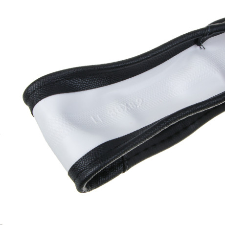 ЕРМАК Оплетка руля, вставка перфорированная, черная, черный (М), полиуретан(PU)