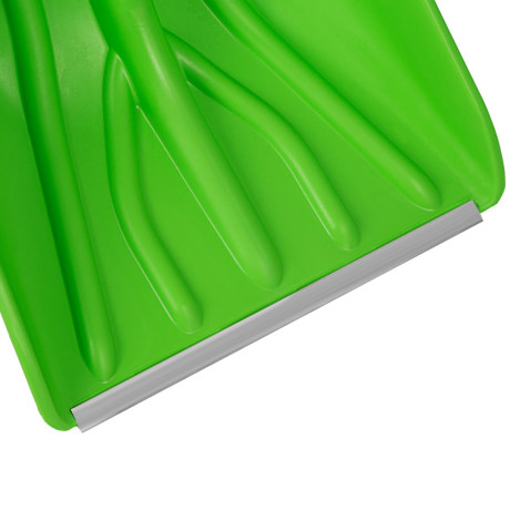 Лопата для уборки снега пластиковая Profi, 415 х 445 х 1500 мм, алюминиевый черенок, Сибртех