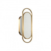 ODEON LIGHT 7066/12WL L-VISION ODL25 353 Бра бронз./искусств.мрамор IP20 LED 12W 3000K 220V MILANO