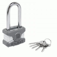 Замок навесной БУЛАТ ВС 0150-01 ПЛ стальной 5кл. d=9мм (36,6)