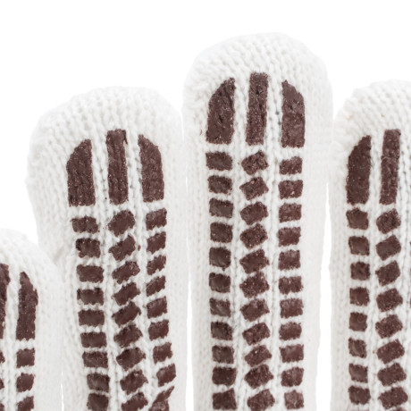 Перчатки трикотажные, ПВХ гель "Протектор", оверлок Сибртех