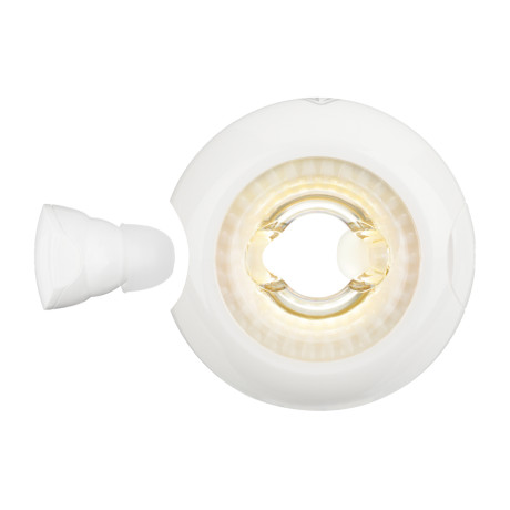 BY Наушники беспроводные TWS Герои ЗАРЯ внутриканальные, пластик, белый, BT5.3, 35/300 mAh.