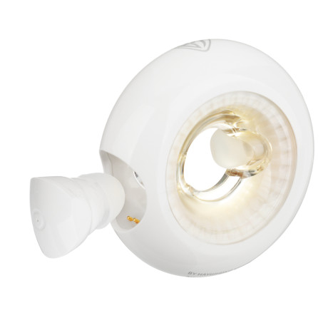 BY Наушники беспроводные TWS Герои ЗАРЯ внутриканальные, пластик, белый, BT5.3, 35/300 mAh.