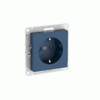 Systeme Electric ATLASDESIGN мех. роз. СУ 1 мест. (земля) 16А (автоклеммы) АКВАМАРИН ATN001143S (5!)