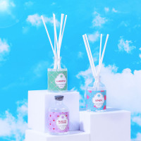 LADECOR Аромадиф.с пал.,40 мл,6 аром.Лён,Гардения,Лотос,Ваниль,Пассифлора и манго,Черн.чай и ветивер