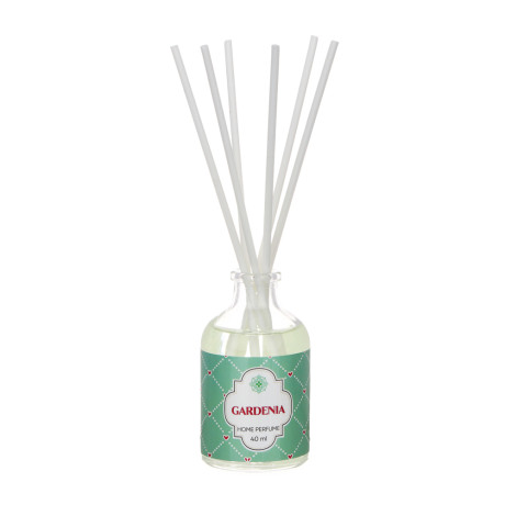 LADECOR Аромадиф.с пал.,40 мл,6 аром.Лён,Гардения,Лотос,Ваниль,Пассифлора и манго,Черн.чай и ветивер