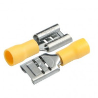 General Разъем РпИм 5,5-6-0,8 (плоский) "мама" GRIM-5,5-7,4-50 Желтый, 50 штук 476230