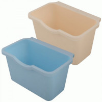 Ведро мусорное подвесное Волна 21*13*12см (кратность 3!!!) пластик VL58-263