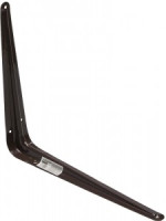 Уголок-кронштейн STAYER "MASTER", 300х250мм, коричневый (12!!!)