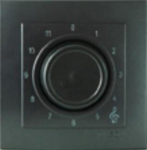 Nilson TOURAN мех. диммера СУ 1 кл. антрацит (инд., 1000Вт) 24160453