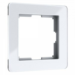 Werkel рамка СУ 1 мест. Acrylic (белый) W0012701 a059313