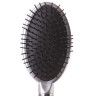 Расческа-массажка овал, 23см, серая с черным NA2360 (240)