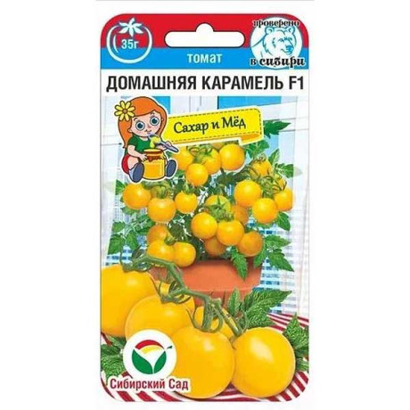 Семена Томат Домашняя карамелька Сибирский Сад