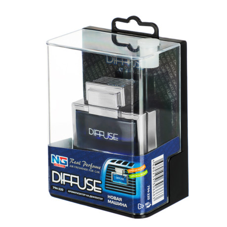 NEW GALAXY Ароматизатор на дефлектор Diffuse, 12,5мл, новая машина Дизайн GC