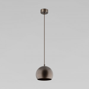 TK Lighting св-к подвесной 1х15W 170х170х1500 пластик коричневый Zoe 10170 a068738