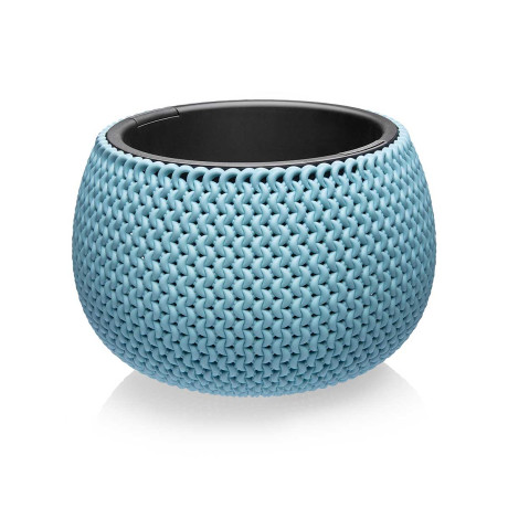 Кашпо Lace 3,9л сер-голубой Эльфпласт 573 х4