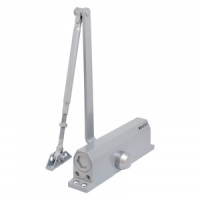 Доводчик дверной , морозостойкий БУЛАТ ULTIMATE ДД-180 A-S (110-180кг) серебро(10)