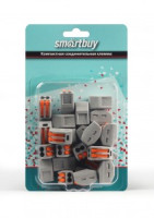 Smartbuy клемма СМК 222-412 с рычагом 2х(0,08-2,5(4)мм2) (уп.16шт, цена за уп) SBE-cwcc-2-rp
