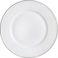 Тарелка обеденная Бьянка Голд 23см стеклокерамика (кратность 6шт!!!) МФК RMP90X-G