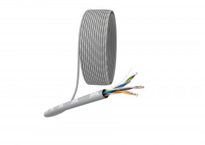ЭРА SIMPLE кабель витая пара U/UTP 4х2х24 AWG Cat5e CCA, 305м, (цена за м)