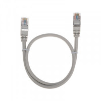 REXANT коммутац. шнур (патч-корд) F/UTP, cat5e, 0,5м, литой, RJ45-RJ45, LSZH, серый, 02-0110-05