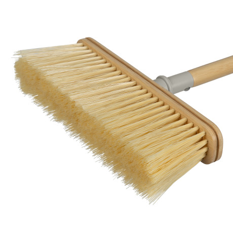 Щетка бамбуковая для подметания пола 26,5 см с черенком, 117 см, Home Palisad