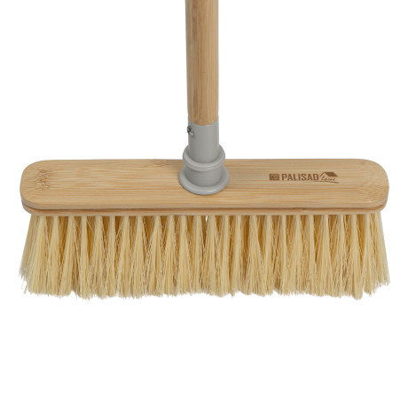 Щетка бамбуковая для подметания пола 26,5 см с черенком, 117 см, Home Palisad