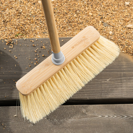 Щетка бамбуковая для подметания пола 26,5 см с черенком, 117 см, Home Palisad